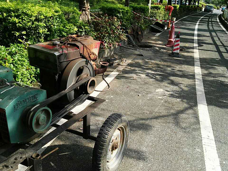 中山好的河道清淤团队